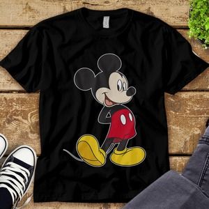 Disney Mickey And Friends Traditional Mickey Mouse Portrait Unisex Adult T-shirt